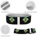 Brazil Flag Resistance Bands - Non-Slip Booty & Leg Workout Straps for Yoga & Physical Therapy - Buy Online on GoSupps.com