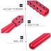 Healeved 1pc Face Firming Machine Facial Roller Eye Mini Face Roller Pink Business Card Holder Face Massager Facial Beauty Massager Face Lift Tool Ipl Red Aluminum Alloy 16.5X2cm Red - Buy Online on GoSupps.com