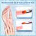 Morovan Poly Gel Slip Solution Kit - 4oz Anti-Stick Extension Gel with Base Coat, Top Coat, and Nail Cleaner - Poly Gel Nail Kit Essential - Buy Online on GoSupps.com