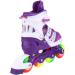 JIFAR Youth Children's Inline Skates - Adjustable with Light Up Wheels - Purple M (1Y-4Y / 8-16 years) - Indoor & Outdoor Skating - Buy Online on GoSupps.com