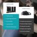 Levani 50s Hair Tie Set | High-Quality Cotton Rubber Bands for Men & Women | 50 Pieces Black 4 cm | Durable & Stylish Hair Accessories - Buy Online on GoSupps.com