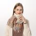 HANXIULIN Triangular Scarf - Women's Winter Scarf | Elegant Luxurious Wrap with Button | Casual Poncho Style - Buy Online on GoSupps.com