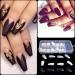 Livecity Long Coffin Full Cover False Nails | Easy Application Tool | International Shipping Available - Buy Online on GoSupps.com