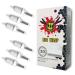 BIGWASP Professional Disposable 1007RM Tattoo Needle Cartridge #10 Bugpin 7 Curved Magnum (7RM) 20Pcs 30/07RM