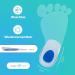 Buy Heel Pillow - Original Health Press Gel Insoles for Women | Comfortable Silicone Heel Cushions - Set of 2 Pairs - Buy Online on GoSupps.com