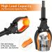 Thinkwork Foldable Gripper for Seniors - 82 cm Gripping Aid with LED Light 90 Rotatable Head & 0 -180 Angled Arm for Easy Garbage Disposal & Waste Collection - Buy Online on GoSupps.com