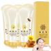 Masque de miel Masque de visage au miel Masque de d chirure du miel Masque de peluche Contr le de l'huile Dissolvant Masquez les pores propres la peau morte Masque de miel pour le visage (5 PCS)