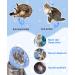 Supet Adjustable Halskrause Cat Collar - Post-Surgery Recovery Cone for Dogs & Cats (Blue M - Neck 21.5-30.5cm) - Buy Online on GoSupps.com