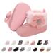 outfit spring Baby Winter Warm Fleece Bootie Newborn Non-Slip Soft Sole Winter Shoes Sock Shoes Cute Adjustable Crawling Shoes Prewalker Boots for Girls Boys Toddler 0-18 Months 6-12 Months E Pink