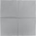 HEKU 100 Single-Colored 3-Layer Napkins | 33x33cm | High-Quality Absorbent Napkins for Events & Gastronomy | Stylish Silver 5-Pack - Shop Internationally! - Buy Online on GoSupps.com