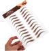 PAMINGONO 5 Sheets Eyebrow Stickers Peel off Eyebrow Sticker Fake Eyebrows Grooming Shaping Eyebrow - Buy Online on GoSupps.com