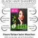 WELL4U - Black Hair Shampoo - Shampoo for Gray Hair - Is your natural hair color black Do you want to get your dark hair color back  - Buy Online on GoSupps.com