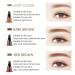 Microblading 2 Pack - Waterproof Fork Tip Eyebrow Pen for Long Lasting Results - Professional Fine Sketch Liquid Eye Brow Pencil in Black*2 - Buy Online on GoSupps.com