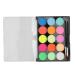 Zisemeil Children's Face Paint Kit 15 Colors Water-Based Body Paint Palette Washable Makeup Kit Halloween Cosplay Party 30g (Type B)