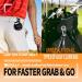 EGOLLA Metal Landing Pad Round - Fast Access Golf Gear Organizer Black - Buy Online on GoSupps.com
