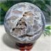 Sphalerite Stones Natural Shpere Ball Quartz Crystal Geode Feng Shui Home Crafts Decoration+Stand 1pc (Color : 430-440g) - Buy Online on GoSupps.com