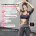 UNTIL Weighted Hula Fit Hoop Plus Size for Adults - 3rd Gen Noiseless Fitness Hoop with Counter - 26 Detachable Links - 2-in-1 Abdominal Fitness Massage - Pink - Buy Online on GoSupps.com