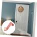 Zerodeko 2pcs Door Hook Wall Mount Clothing Rack Towel Hooks Door Coat Hanger Hook Shelf No Punching - Buy Online on GoSupps.com