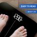 INEVIFIT Premium Digital Bathroom Scale - Accurately Measures Weight up to 400 lbs Black - Buy Online on GoSupps.com