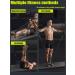 Pedal Resistance Band | Multi-Function Exercise Bands for Home Fitness - Handles for Waist Arm & Leg Training - Buy Online on GoSupps.com