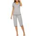 UNibelle Maternity Nursing Tank Top | Sleeveless Double Layer Pregnancy Shirt | Light Grey | S-XXL - Buy Online on GoSupps.com