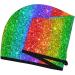 Glitter Rainbow Hair Towel Wrap - Quick Drying Turban for Effortless Hair Care | International Shipping - Buy Online on GoSupps.com