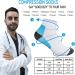 Compression Socks for Plantar Fasciitis - 6/7 Pairs, Men & Women, Low Cut Athletic Socks with Arch Support, L-XL Black/Blue - Buy Online on GoSupps.com