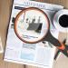 MJIYA 8X Handheld Magnifying Glass for Kids and Seniors - Non-Scratch Shatterproof Design - Quality Glass Lens - 75mm Orange - Buy Online on GoSupps.com