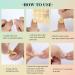 Nail Adhesive Tabs - (1 Sheet) Waterproof Jelly Sticky Tabs | Long Lasting Press on Nail Stickers Nail Glue Tabs for False Nail Tips - Buy Online on GoSupps.com