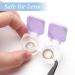 SUSUB Contact Lens Case with Flip Lid | 12pcs Tight Fitting Travel Kit - Ideal for International Shipping - Buy Online on GoSupps.com