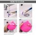 Buy Beaupretty 2-in-1 Makeup Brush Holder & Cleaner | Portable Tool for Efficient Brush Washing & Makeup Removal | Ideal Makeup Scrubber Pad & Stand - Buy Online on GoSupps.com