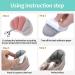 Sibba 2 Pair Heel Grips - Self-Adhesive Foot Cushions for Women/Men - Thick Shoe Inserts for Anti-Blister Protection - Grey - Buy Online on GoSupps.com