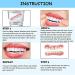 XZLZMD Silica Dentures | Provisional Teeth Prosthesis - Quick Repair Recyclable Cosmetic Teeth for Upper & Lower Jaw (5 Pairs) - Buy Online on GoSupps.com