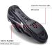 Unisex Peloton Compatible Cycling Shoes with Look Delta Cleats - Indoor Road Biking Spin Shoes for Men and Women - SPD Clip On - Black/Grey - Size 7.5 Women/5.5 Men - Buy Online on GoSupps.com
