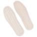 Exceart 1 Pair Insoles Massage Insole Shoes Insoles Absorption Insoles Arch Supportinsoles Breathable Loofah Insoles Bamboo Charcoal Inserts Foot Care Insoles Riding 27*9.5cm
