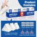 90 Pack Gauze Rolls Bandages 4 in x 4.1 Yards Premium Medical Supplies & First Aid Supplies Bandage Wrap Vet Wrap (3 Boxes x 30 Rolls) A-90 - Buy Online on GoSupps.com