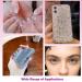 NOOEPC 660Pcs Face Gems & Hair Jewels Set - Rhinestones with Tweezers for DIY Body & Face Art - Festival Makeup & Party Decorations - 3 Sheets - Buy Online on GoSupps.com