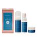 Bioelements 3-Step Mini Starter Set: Combination Skin - Includes Flash Foam Cleanser Equalizer Toner & Absolute Moisture Moisturizer - Vegan Gluten Free - Never Tested on Animals