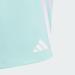 Buy adidas Girls' Aeroready 3-Stripes Knit Shorts 152 - Semi Flash Aqua/Bliss Lilac/White | International Shipping Available - Buy Online on GoSupps.com