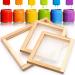 Angela&Alex Screen Printing Starter Kit - 21 Pieces | 10x14 Inch Frame, White Mesh Screen, Squeegees, Inkjet Film, Mask Tape - Buy Online on GoSupps.com