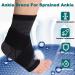 Foot Brace & Ankle Support for Sprains | Achilles Tendonitis & Plantar Fasciitis Relief | Breathable Design for Men & Women - Buy Online on GoSupps.com
