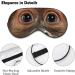 Funny Orangutan Sleep Mask - Adjustable Eye Cover for Men and Women - Blocks Light for Travel and Naps - Buy Online on GoSupps.com