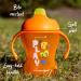 Tommee Tippee Sippee Trainer Cup 8oz (Pack of 3) - BPA Free, Spill-Proof Water Bottle for Toddlers 7m+, Blue/Green/Orange - Buy Online on GoSupps.com
