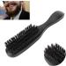 Portable Beard Brush | Beard Care Cleaning Tool | Wooden Handle for Softer & Tamer Facial Hair - Buy Online on GoSupps.com