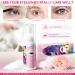 Buqikma Lash Cleaning Kit - Eyelash Extension Cleanser 60ML Lash Shampoo & Rechargeable Fan Dryer | Ultimate Lash Care & Makeup Cleansing in Pink - Buy Online on GoSupps.com