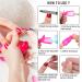 10 Pcs Pink Acrylic Nail Art Soak Off Cap Clips - UV Gel Polish Remover Wraps - Buy Online on GoSupps.com