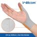 Willcom Elastic Thumb Wrist Splint - 2 Pack Compression Glove for Men & Women | Soft Tissue Arthritis Pain Relief Protector - Gray - Buy Online on GoSupps.com