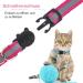 Tonyg-P Reflective Cat Neck Bands - 12 Adjustable Pieces with Bells & Safety Closure (19-32cm) - Perfect for All Domestic Cats - Buy Online on GoSupps.com