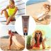 lyanny Tanning Accelerator Cream Light Brown Tanning Lotion Hawaiian Tanning Oil Natural Ingredients Tanning Cream Tan Accelerator for Outdoor Sun and Tanning Beds - Buy Online on GoSupps.com