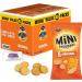 Jacob's Mini Cheddar's Original Box Of 48 x 23g On-The Go Snack Baked with Real Cheese With A Classic Recipe Boxed Treatz
